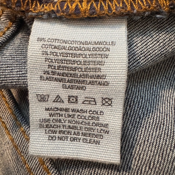 Free People classic Blue Distressed Women's skinny Jeans - Picture 8 of 9